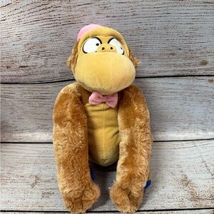 The Simpsons Universal Studios Mr. Teeny Monkey Plush Chimp Stuffed Animal 12”